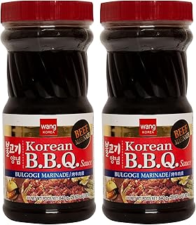 Wang Bulgogi Marinade, Sweet and Quick Fire Flavor, Korean Barbeque Sauc...
