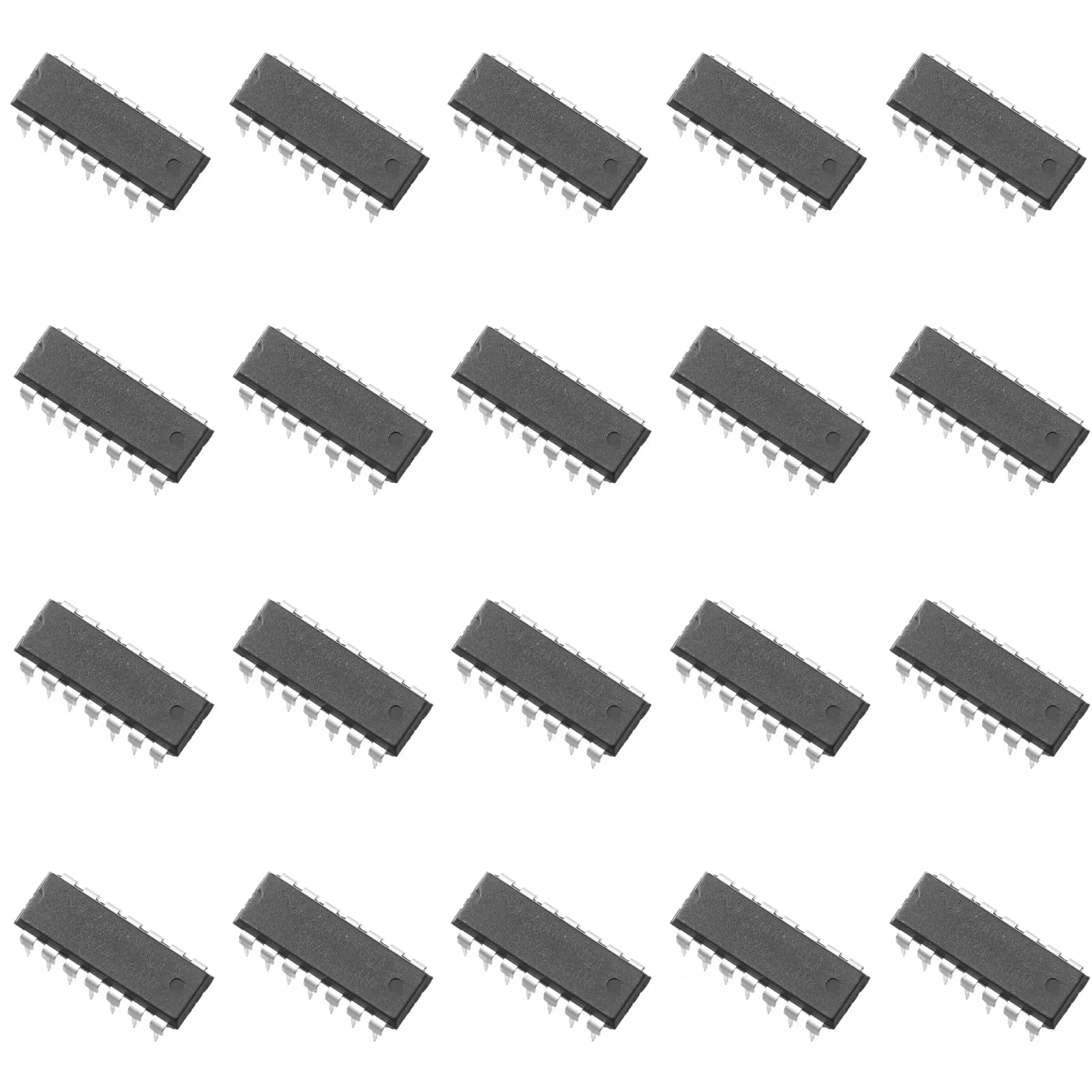 20pcs SN74LS04N 74LS04 74LS Hex 1-Input Inverter Gate IC Logic Gate 4.75V to 5.25V,DIP14.