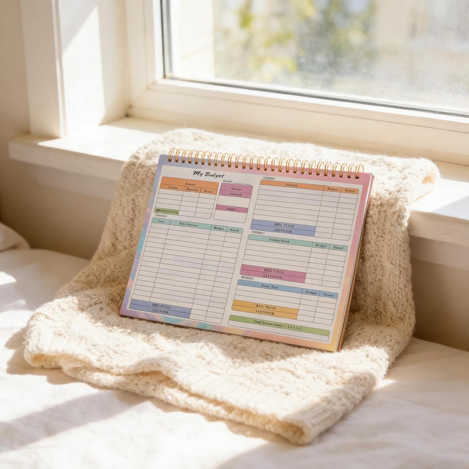Financial Planner Ledger Book with Weekly and Daily Expense Tracker Sheets Portable Budget Organizer for Income and Expense image 3
