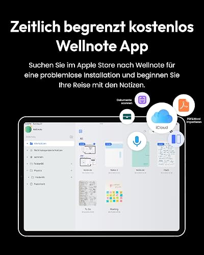 Metapen A8 Stift für Apple iPad, 2X Schnellladung, Palm Rejection Stylus Pencil für iPad Air M4/7/6/5/4/3, i-Pad 11-6, i-Pad Pro M5/M4/M3/M2/12.9", Mini 5/6 - 9