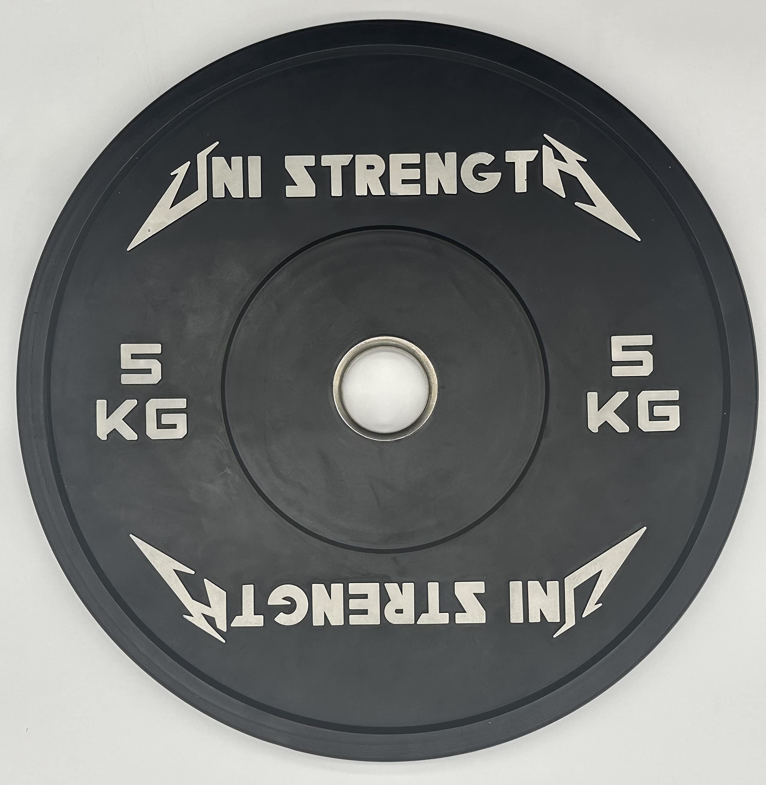 Dischi Bumpers Olimpico 50 mm 5 Kg x 2 | UNI STRENGTH (10 Kg)