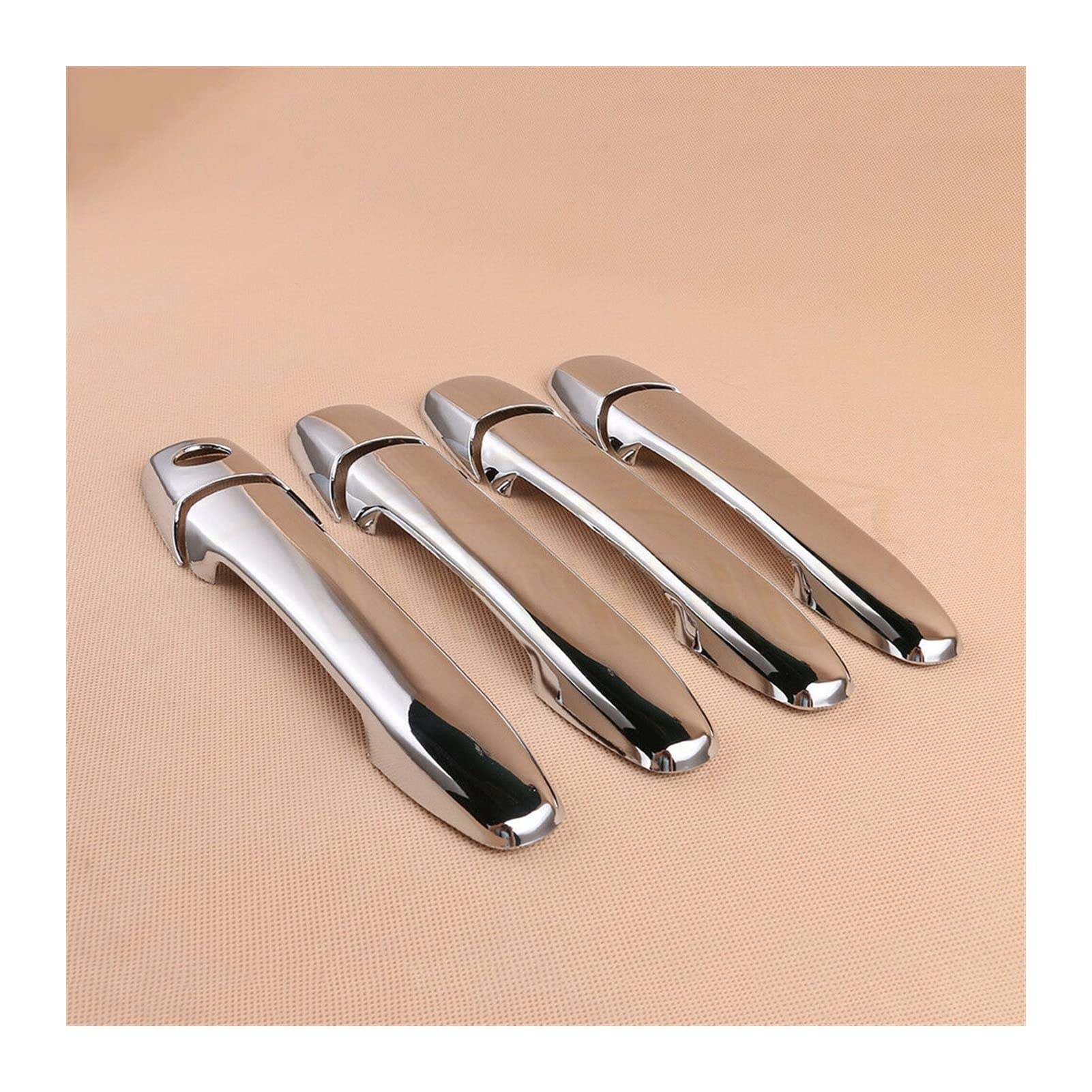 Fahbstr One Color Exterior Door Handle Cover For Mazda M6 2003-2008 M3 2004-2009 Luxious Abs Chrome Car Outside Door Handle Cover Exterior Trim Styling