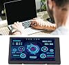 Vbestlife 3.5 Inch IPS USB Mini Screen, AIDA64 PC CPU RAM Data Temperature Display, PC Sensor Panel Display Temperature Monitor for Computer Case, Mini PC Data Monitor