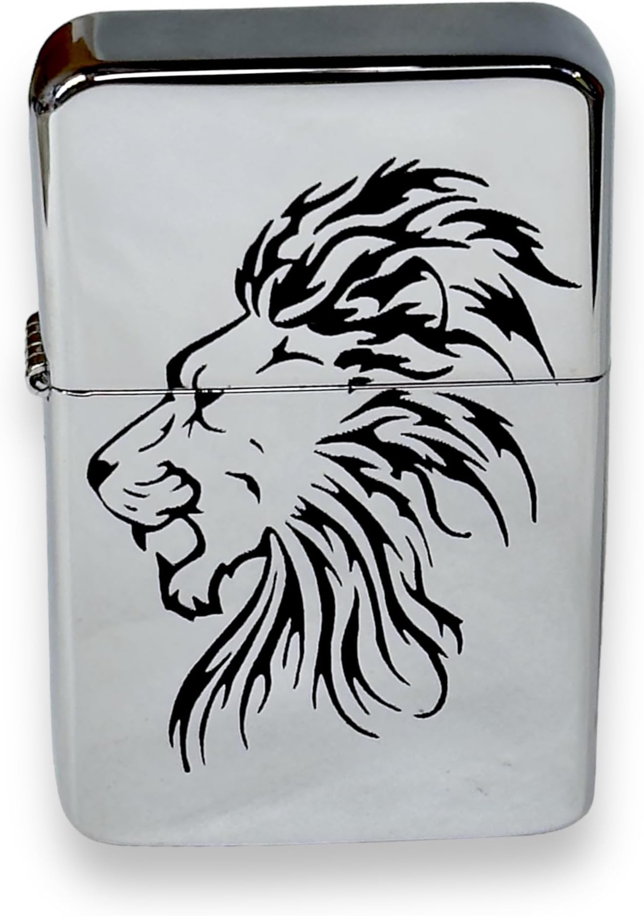 Lighter - Lion Chrome