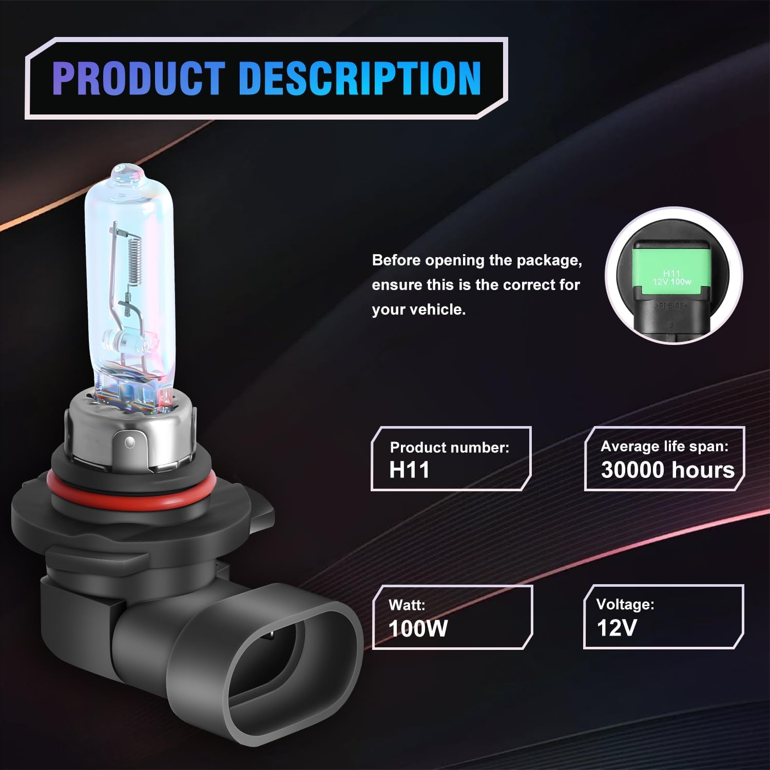 Upgraded Halogen Headlight Bulbs 2006-2010 for Dodge Charger Headlight Bulbs 9005 High Beam and 9006 Low Beam, Performance 5500K White 300% Brightness 4PCS
