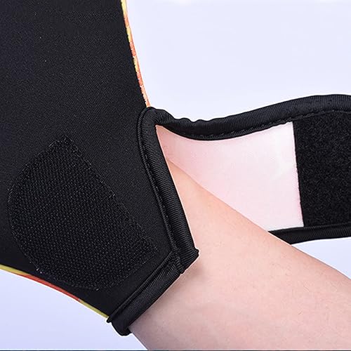 Miniatura 5 de Guantes de natación de nailon, guantes de natación acuática, guantes de malla para entrenamiento acuático, manos palmeadas a mano, aletas, guantes