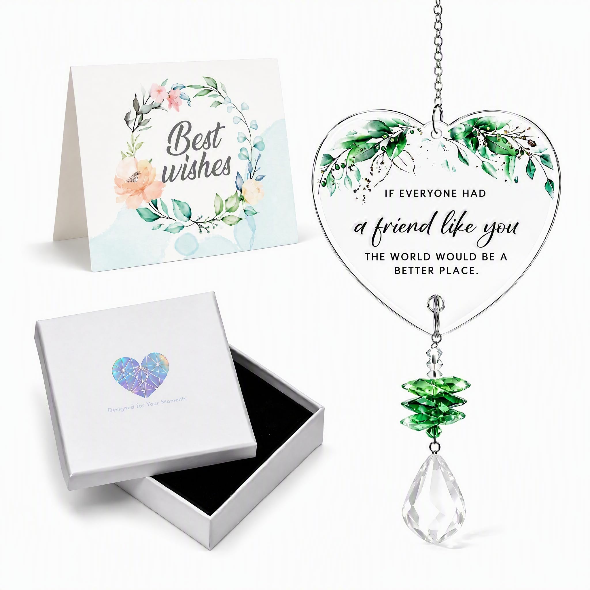 Friendship Gifts for Women,Best Friend Birthday Gift with Card Christmas