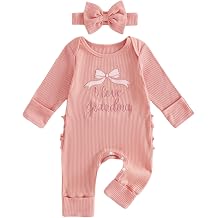 Mothers Day Outfit Baby Girl Romper I Love Mom Jumpsuit Newborn Preemie Hospital Coming Home Clothes