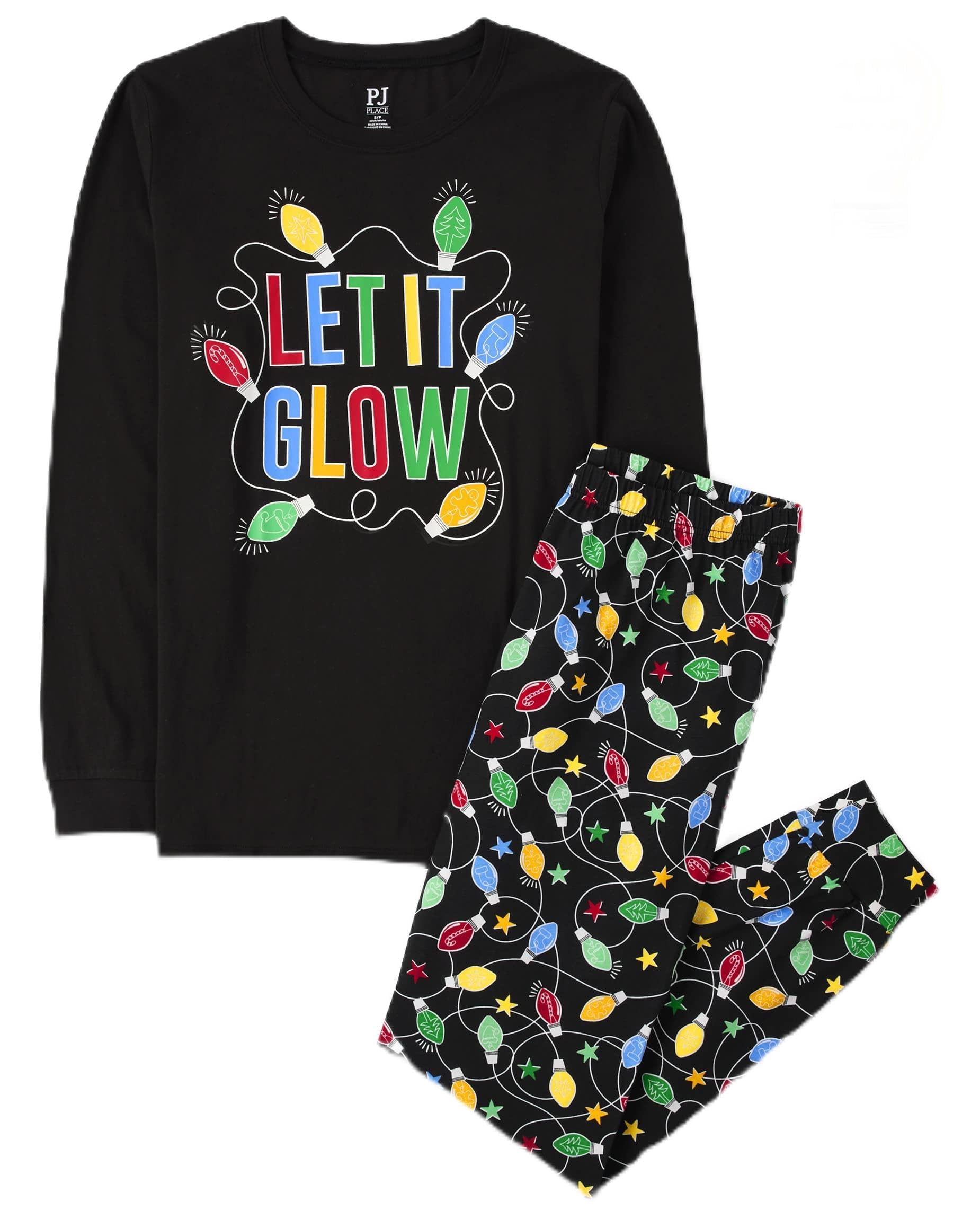 The Children's Place Family Matching Christmas Pajama Sets, Cotton