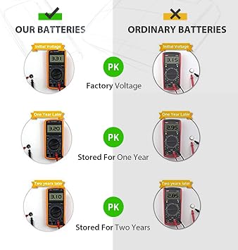 LiCB 10 Pack CR2450 Battery 3V Lithium CR 2450