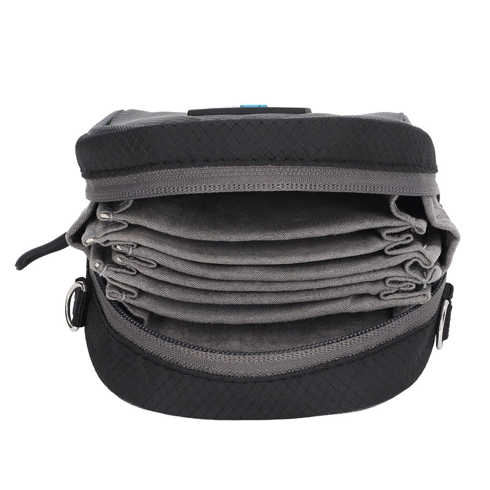 Étui pour Filtre D'objectif D'appareil Photo avec Bandoulière, Sac De Filtre D'objectif Portable à 8 Fentes, Pochette De Filtre D'appareil Photo Anti-poussière pour la Photographie