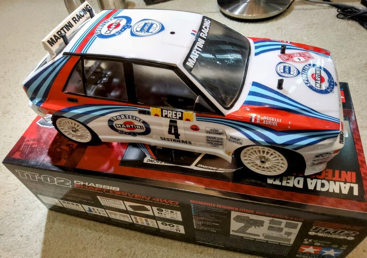 ラジコンおもちゃ タミヤ 1/10 電動RC ランチアデルタ インテグラーレ