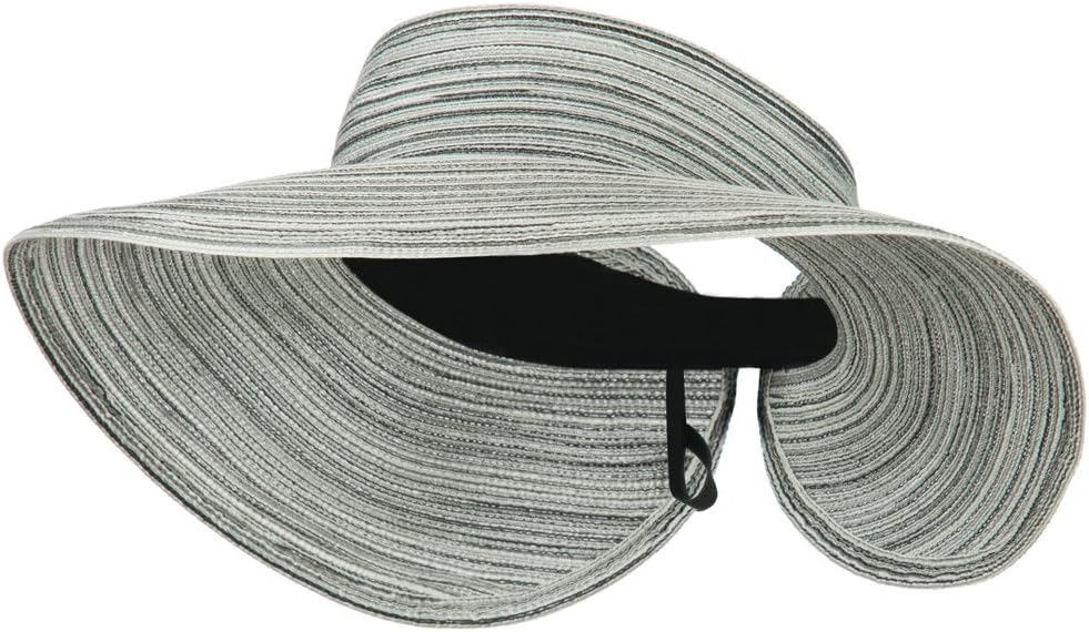 UPF 40+ Poly Braid Roll Up Visor