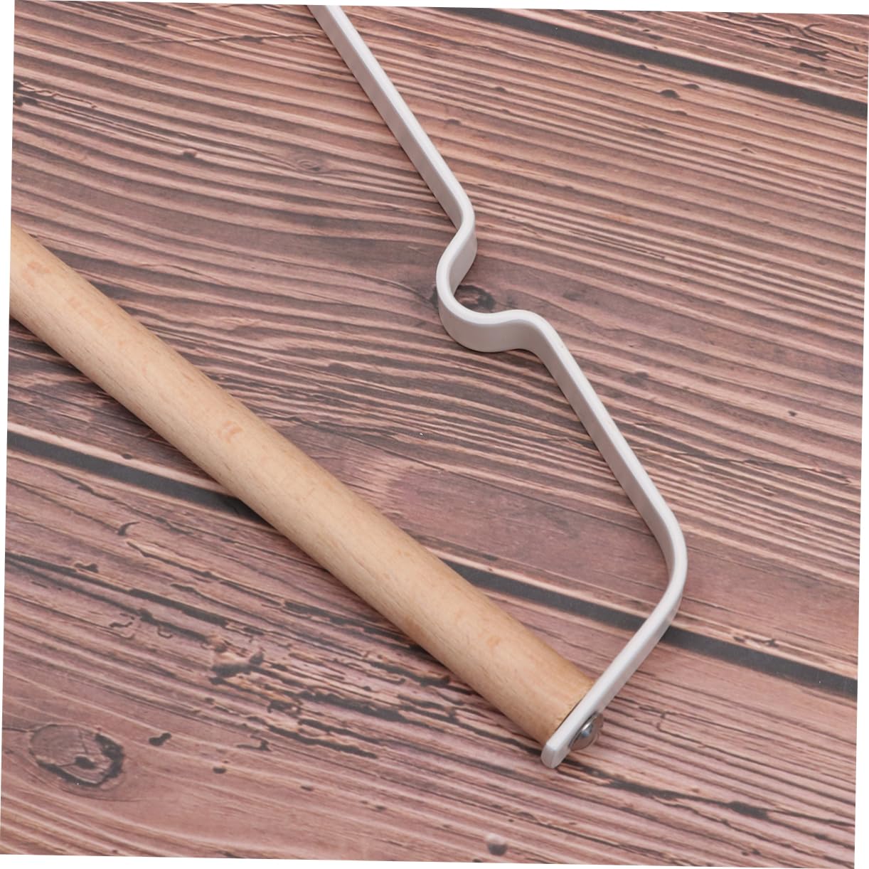 Garneck 5pezzi Grucce Legno Metallo Bianco Antiscivolo per Raggi Bambini Moderno Attacca Abiti Casa