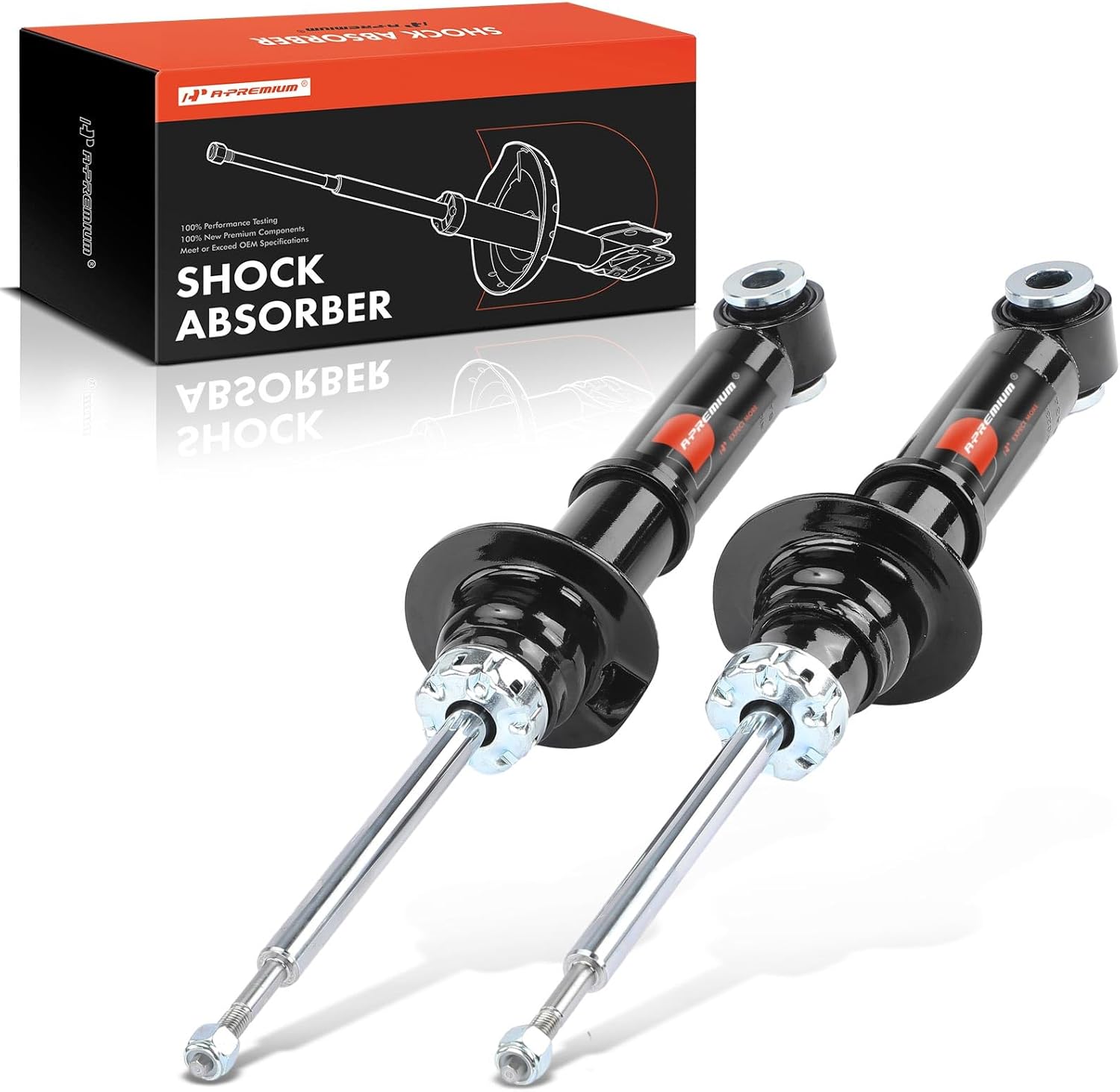 a-premium rear shock absorber strut assembly compatible with ford expedition 2003 2004 2005 2006, 2-pc set
