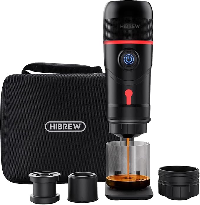 HiBREW Portable 3-in-1 Multi-Function Electric Espresso Maker