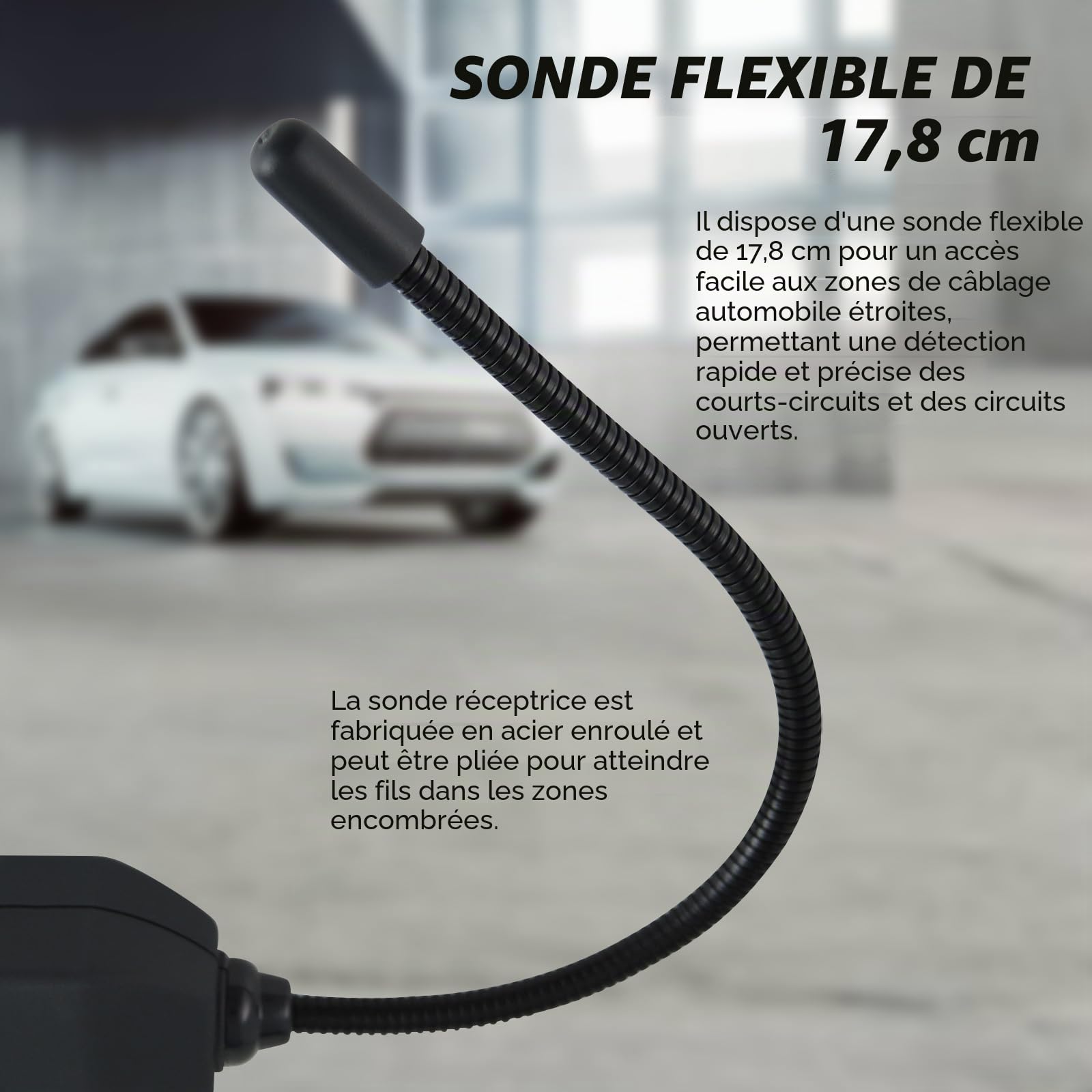 Automobile Outil De Réparation De Diagnostic Câble Circuit Fil Tracker Court Ouvrez Le Finder Tester Périphérique Checker Testeurs de circuits