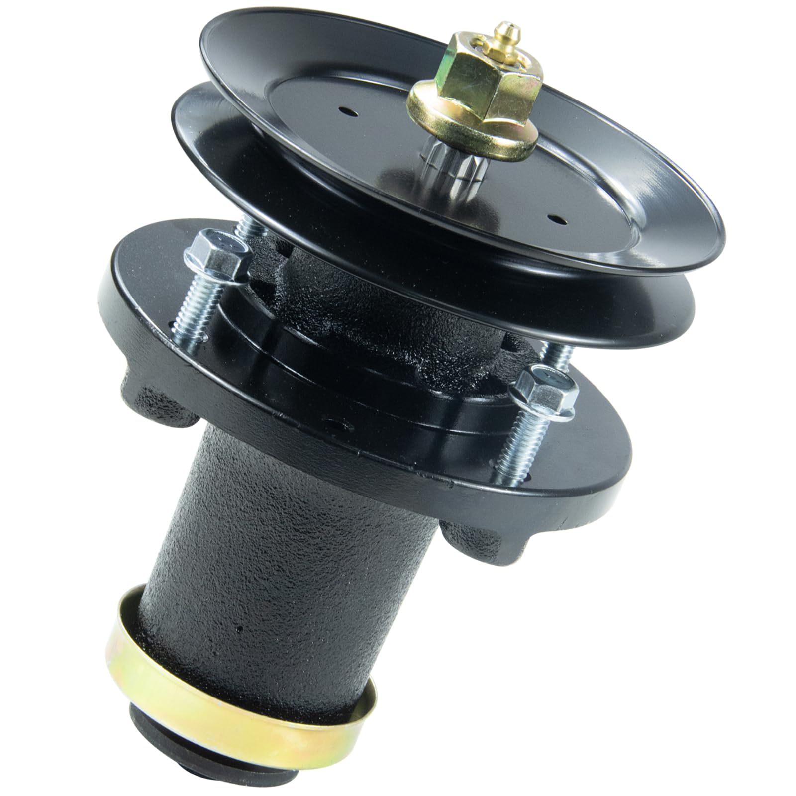 BOSFLAG 539131898 Spindle Spindle with 153535 Pulley Replaces Husqvarna 539131898 Spindle Assembly 539131898 Husqvarna Spindle Assembly Husqvarna