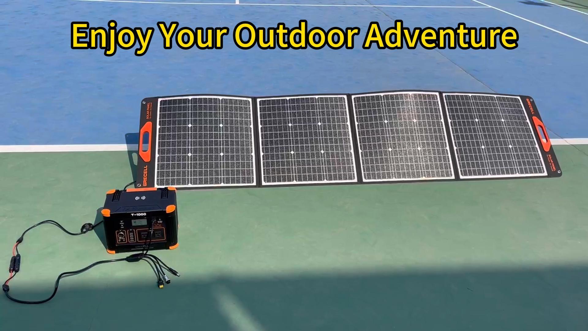 その他 200W Portable Solar Panel Amazon.com : Ecosonique 200W Portable Solar Panel for Power
