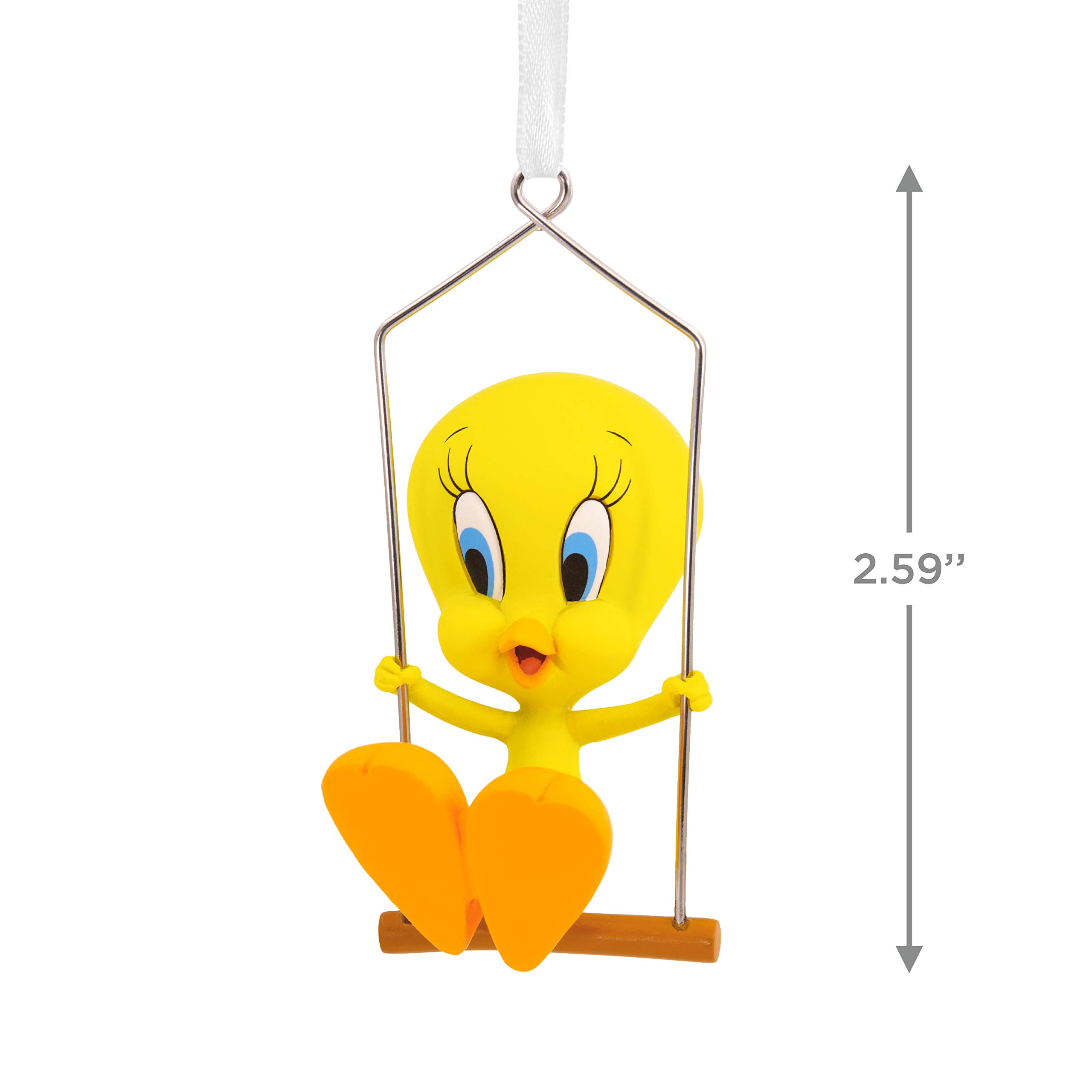 稀少レア Tweety アジャスター付きマスコット Amazon.com: Hallmark Christmas Ornament, Looney Tunes Tweety in