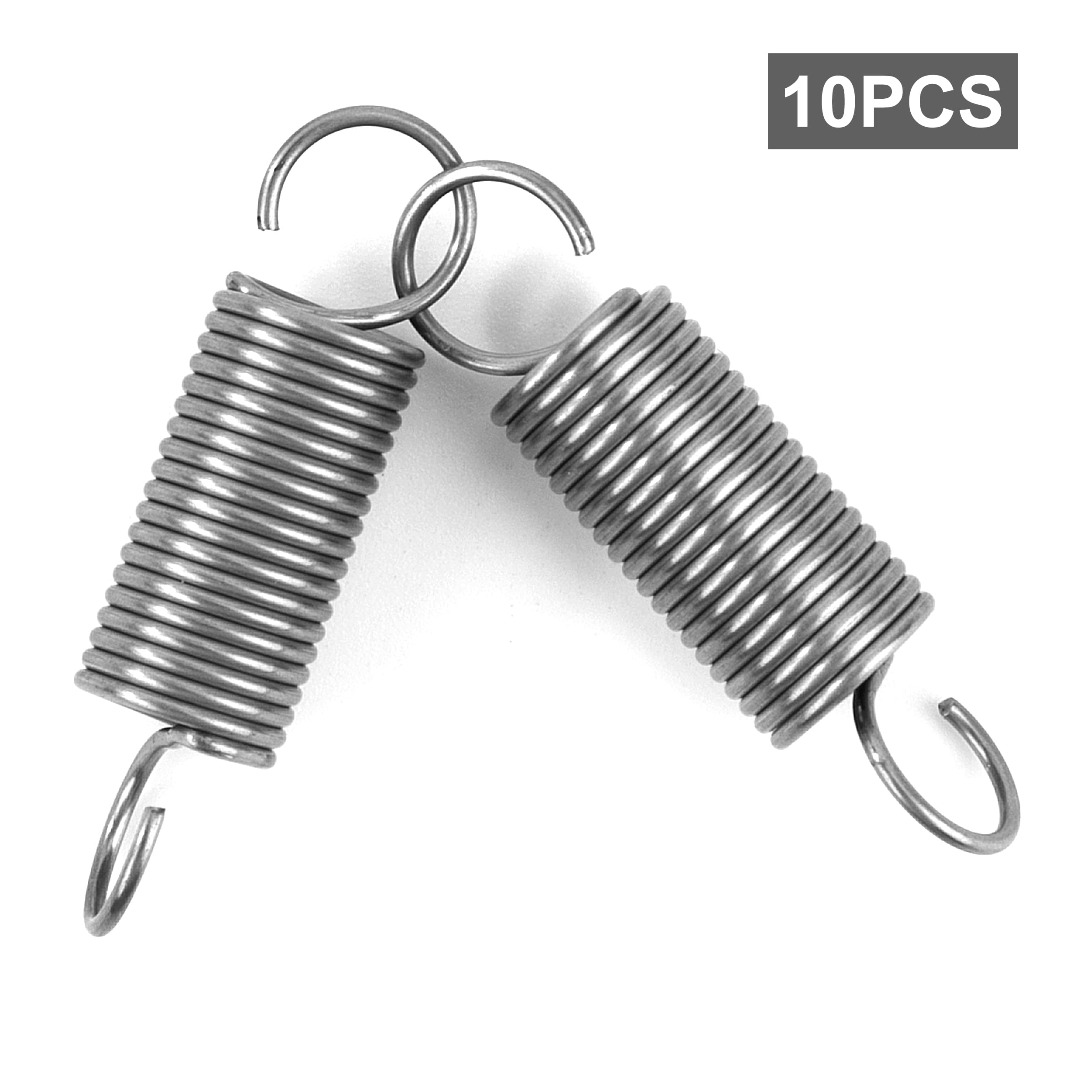 Molle A Trazione 30mm - Acciaio Inox, Doppio Gancio, 20 Pezzi - Foto 7