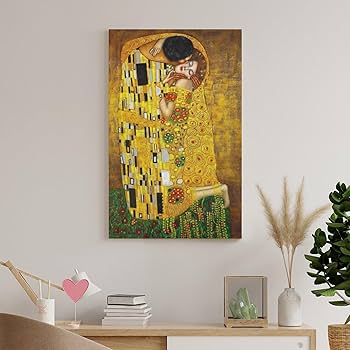 クリムト 絵画 （大きいサイズ） 大サイズ】グスタフ・クリムト 刺繍 絵画 インテリア - メルカリ