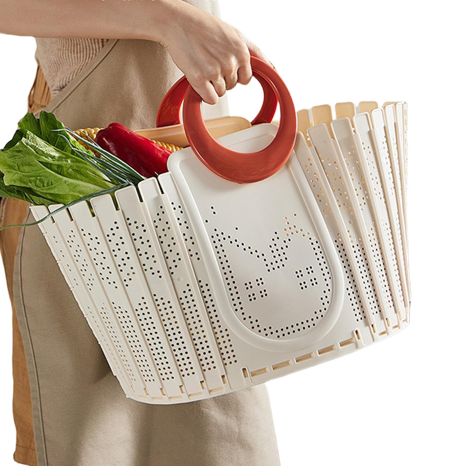 Panier à linge pliable et ventilé pour trier le linge de chambre et bébé