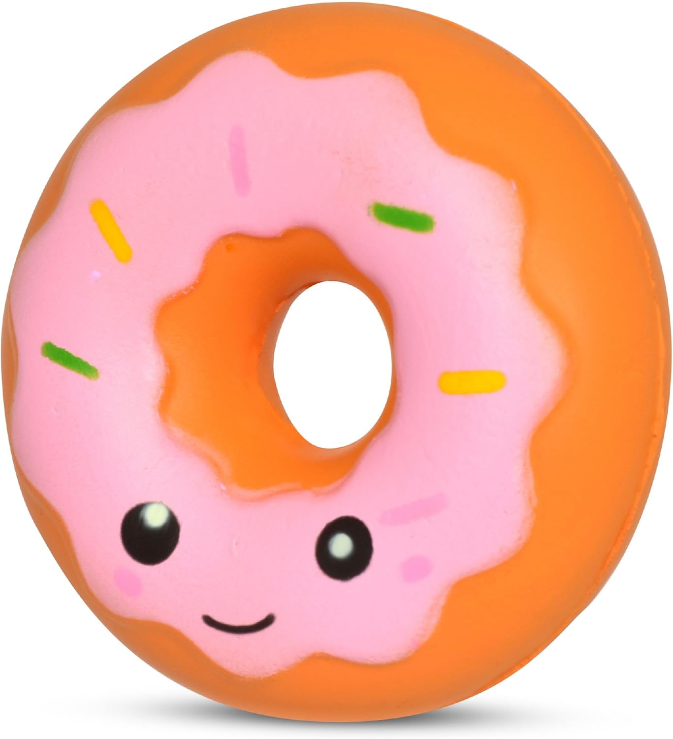 iscream Snack Shack 3.5" Kawaii Sprinkle Donut Slow Rise Squishy Stress Reliever