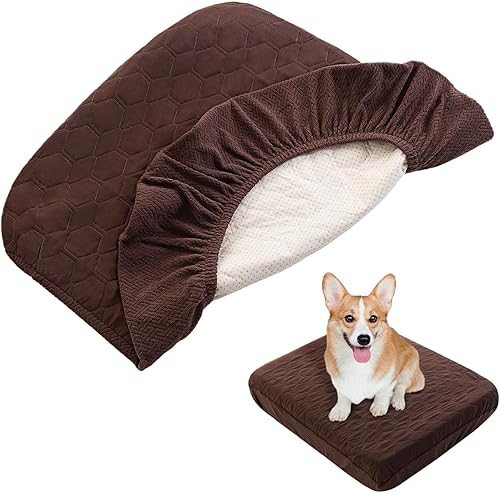 nanbowang Fundas impermeables de repuesto para cama de perro, lavable, fácil de quitar, funda de almohada para perro, funda de cama para mascotas,