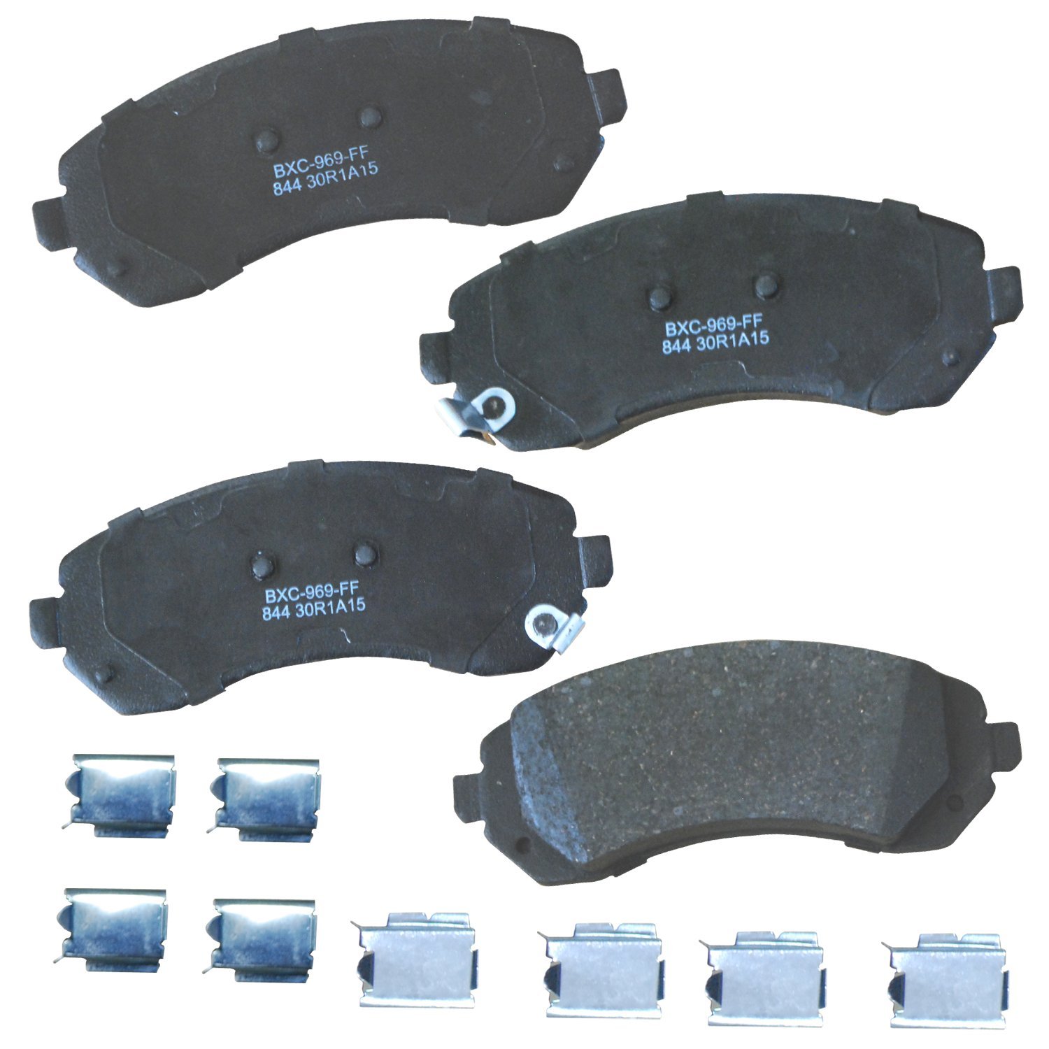 Bendix Premium SBC844 Ceramic Brake Pads for Select Models Buick Rendezvous Venture,Jaguar S-Type,Olds Silhouette,Aztek,Montana
