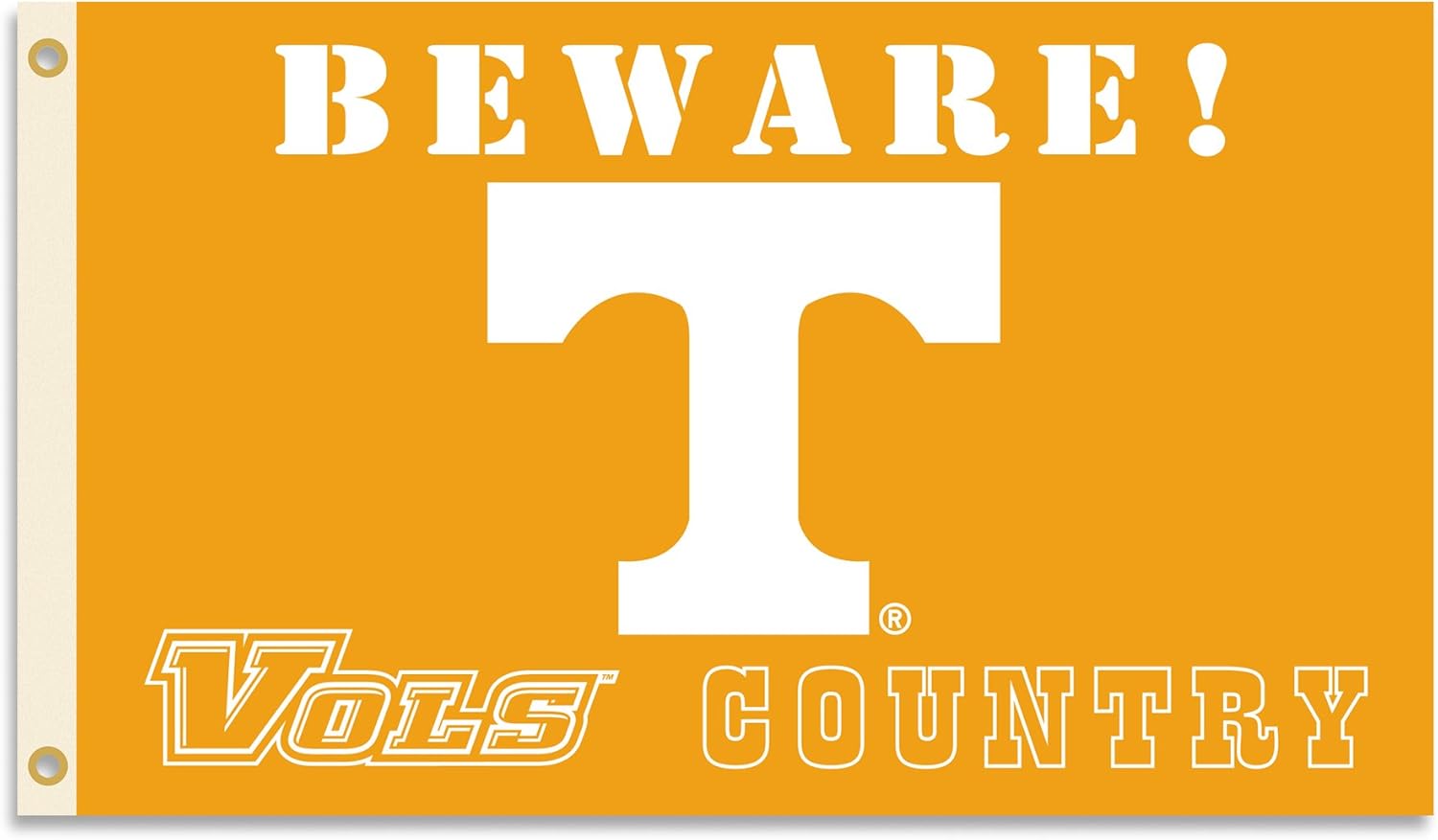 BSI NCAA Tennessee Volunteers 3 x 5-Feet Country Flag with Grommets