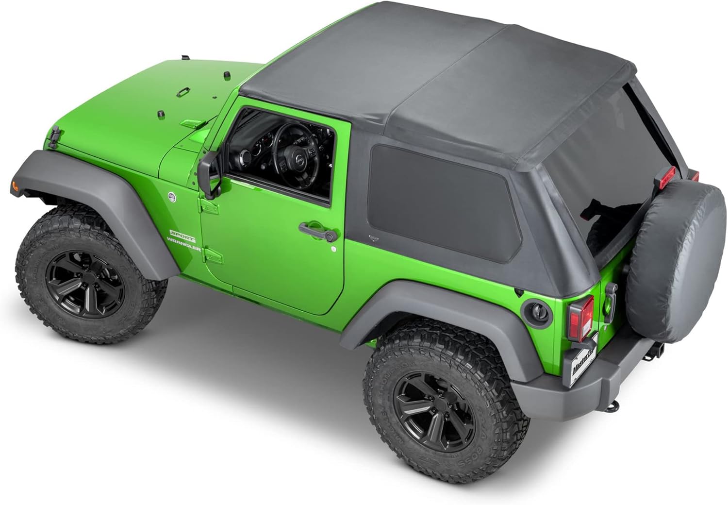 MasterTop SkyMaster Fastback Fabric Only Frameless Bowless Soft Top