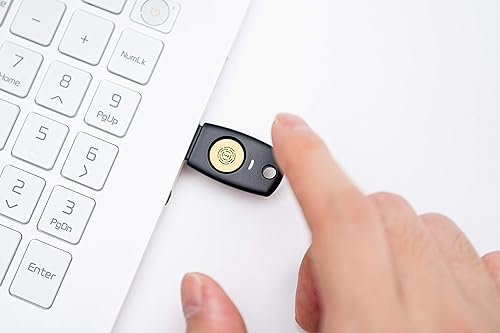 Miniatura 4 de Llave de seguridad FIDO2 U2F Autenticación de dos factores (2FA) Clave USB PIN+Touch (no biométrico) USB-A Tipo Trustkey T110