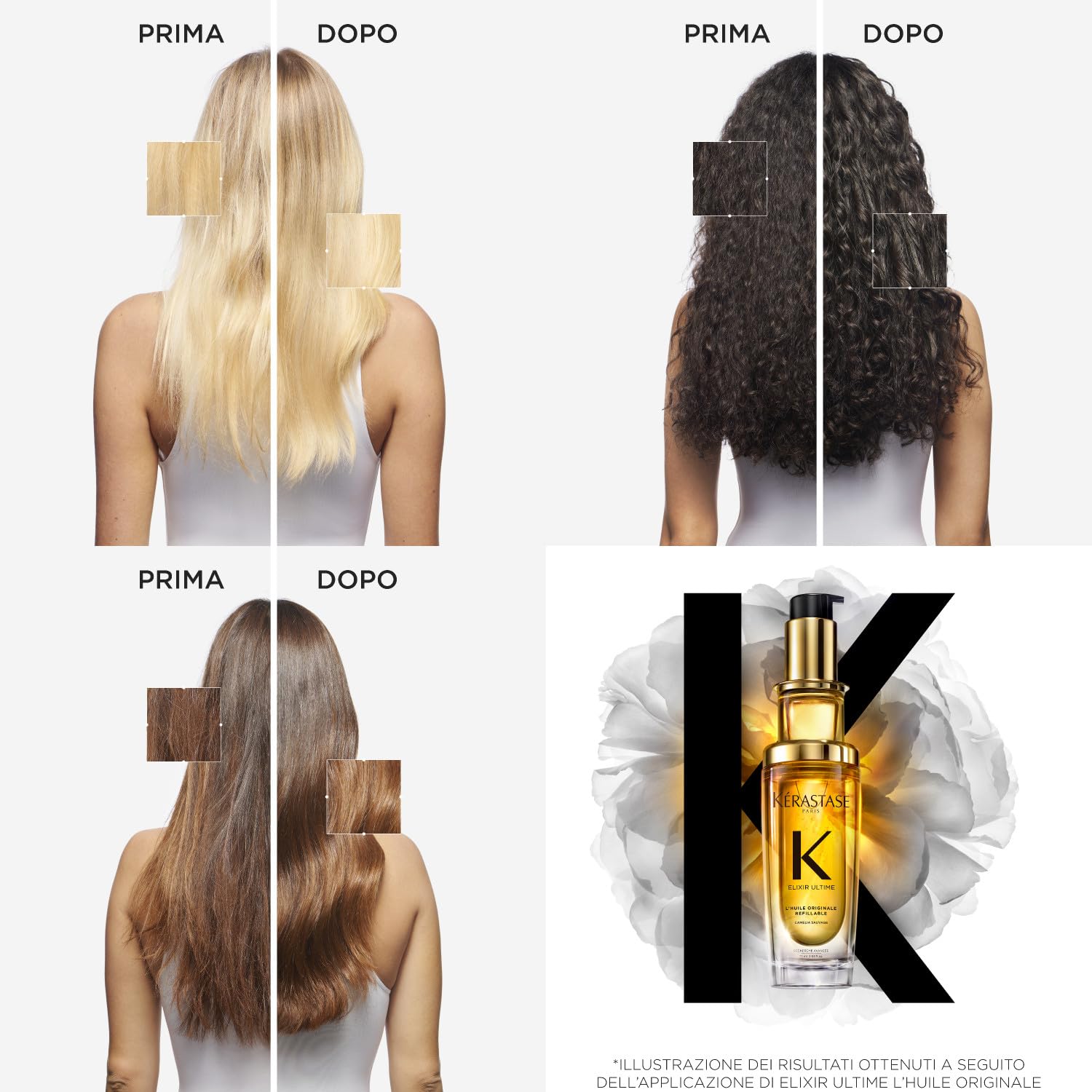 Kérastase L'Huile Originale Elixir Ultime Olio Per Capelli Secchi e Spenti 75 ml