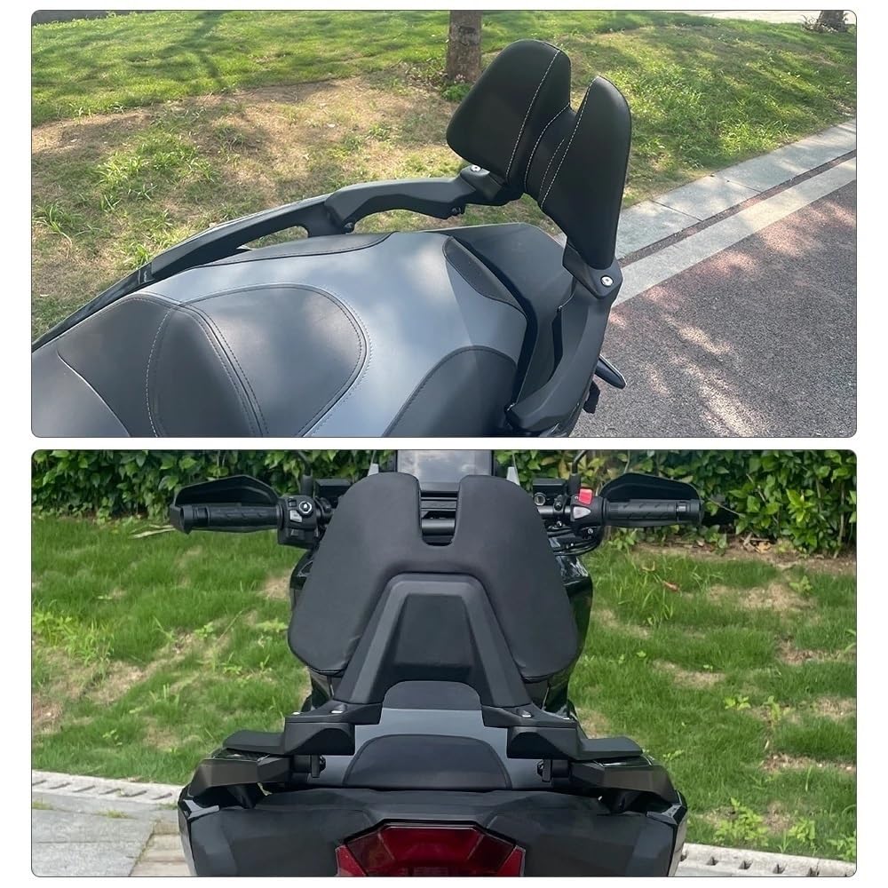 Moto Posteriore schienale passeggero Cuscino per schienale passeggero posteriore per motocicletta per ADV 350 ADV350 2022-2025 per Forza NSS 350 NSS350 2023-
