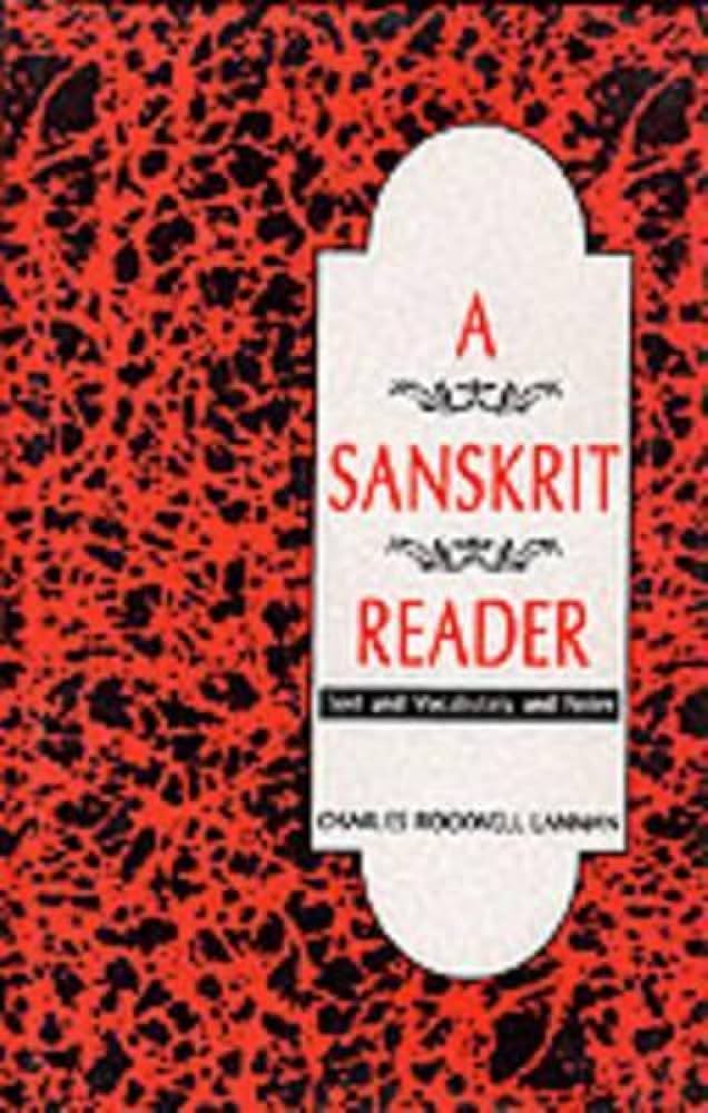 Amazon | A Sanskrit Reader: Text and Vocabulary and Notes