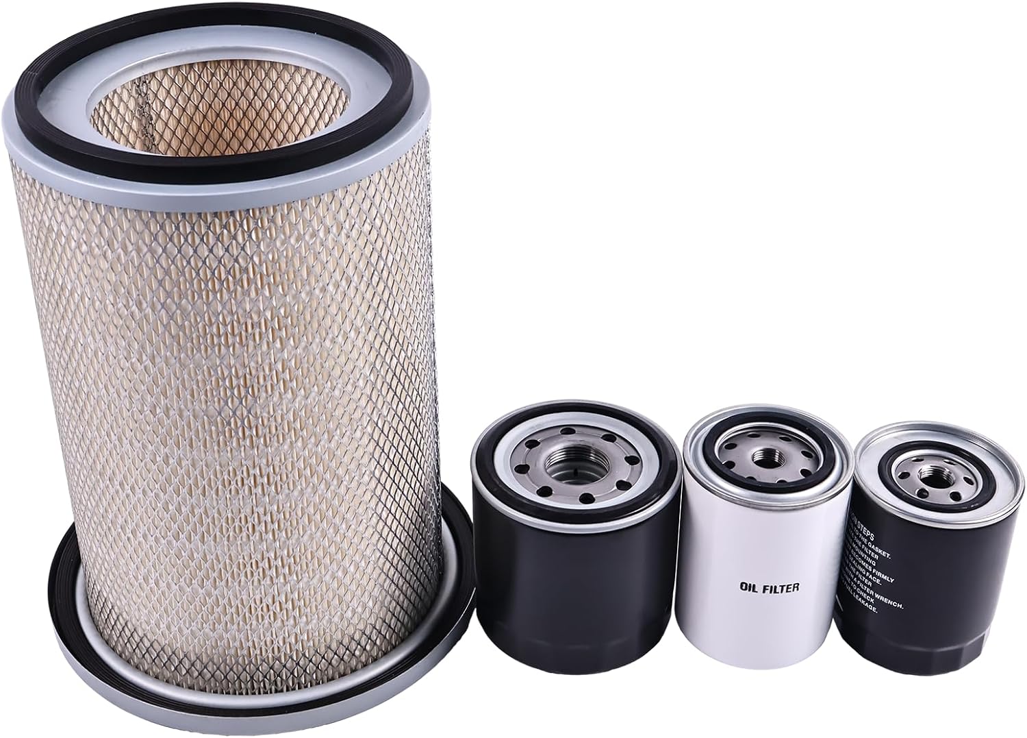 Solarhome Maintenance Filter Kit Compatible with ISUZU NQR NPR NPR-HD 1999-2004 4HE1 4.8L OIL,TRANS,FUEL,AIR