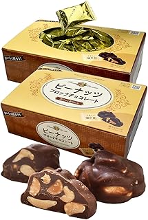 ピーナッツブロックチョコ 800g(個装紙込み) BOX ※