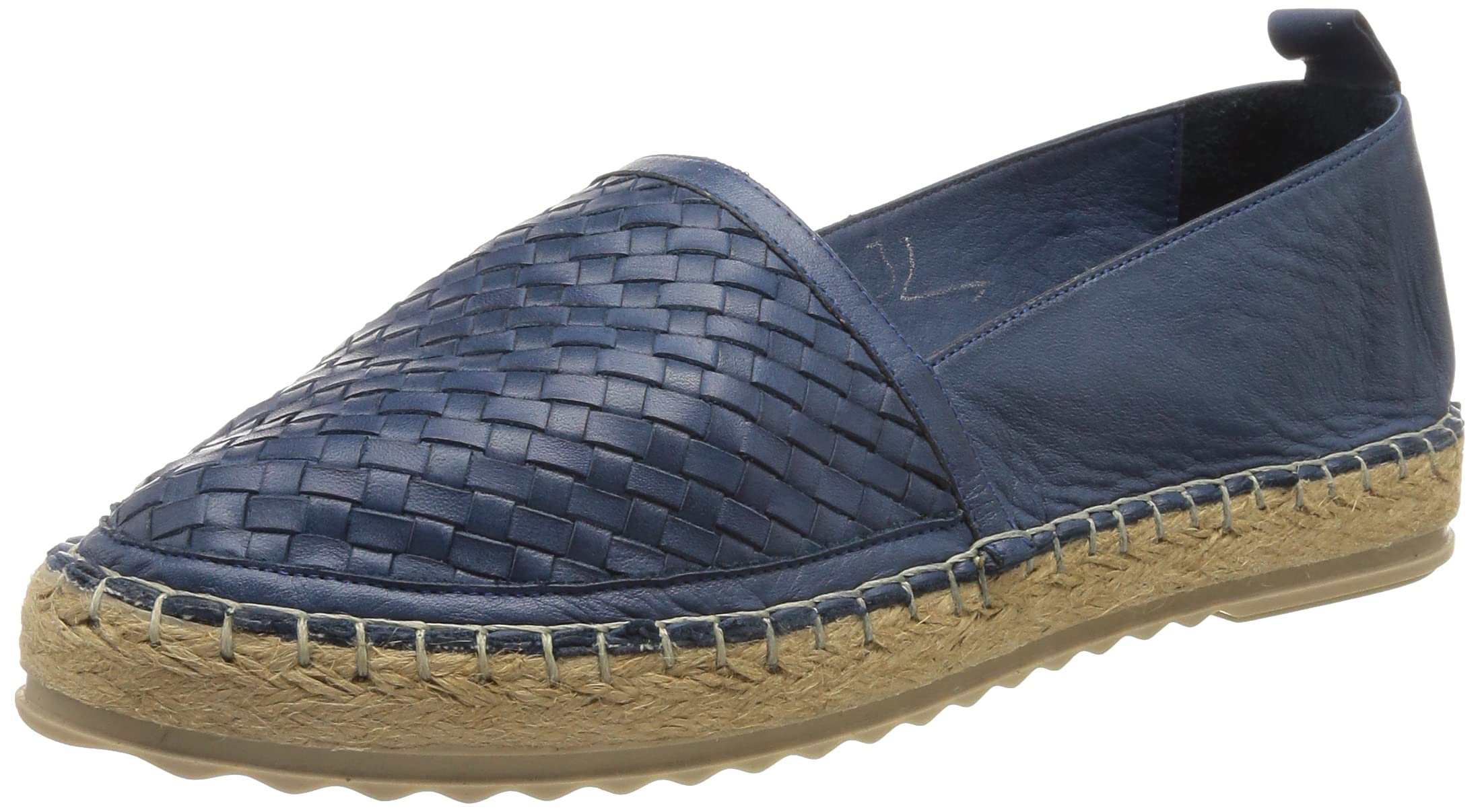 Andrea Conti Women's Damen Ballerina Ballet Flat, Jeans, 10 UK