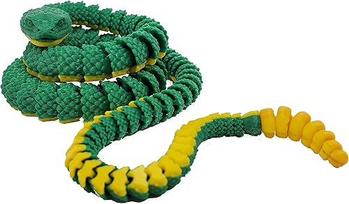 Sonajero impreso en 3D - Modelo de animal articulado personalizable, hecho por encargo (Pequeño, Selva)