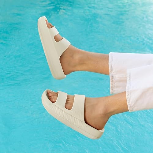 Miniatura 7 de shevalues Sandalias ortopédicas para mujer con soporte para el arco, almohada de recuperación suave, sandalias ligeras de verano para fascitis