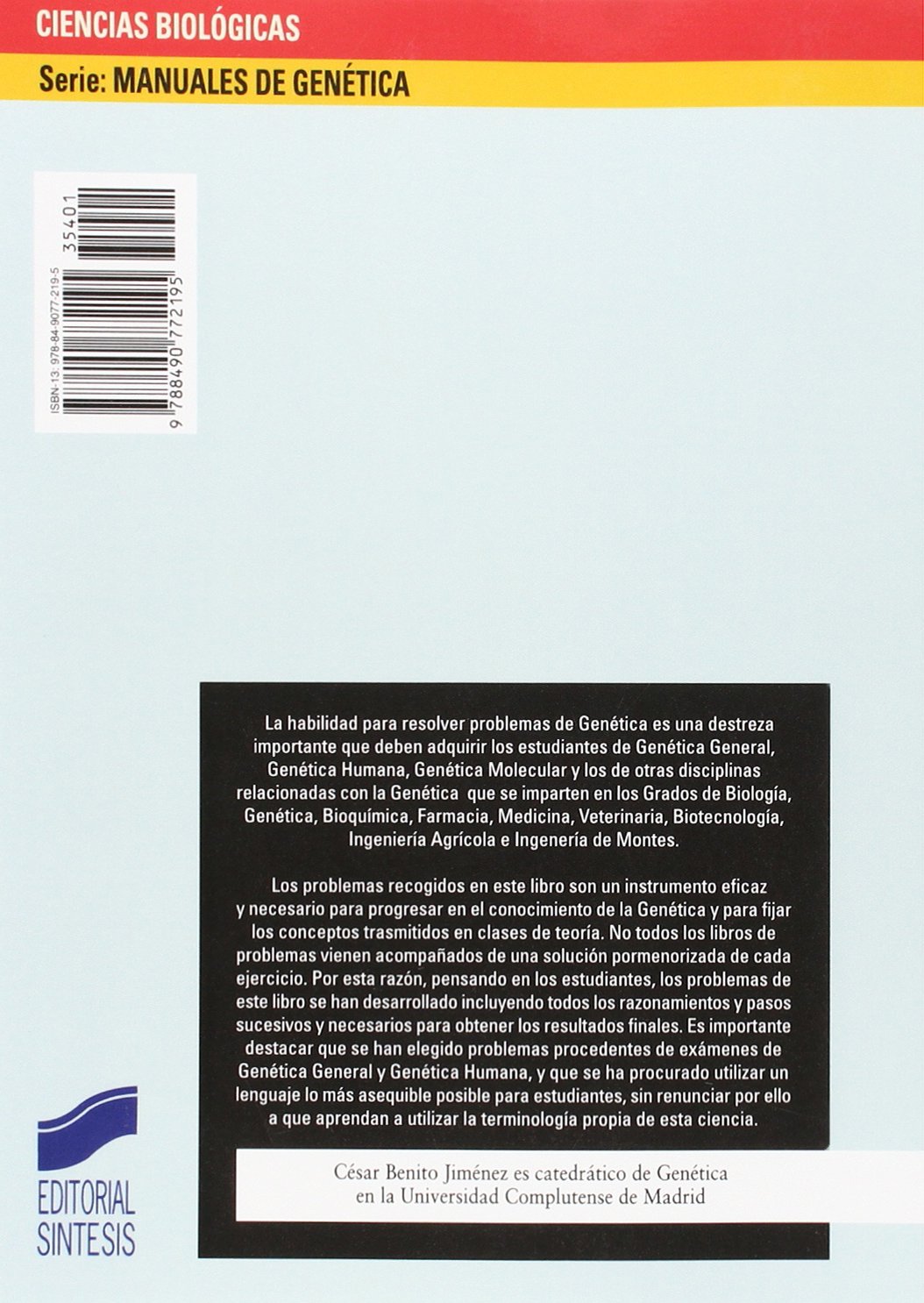 141 problemas de genética: Resueltos paso a paso