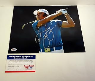 Rickie Fowler Golf Signed Autograph 11x14 Photo PSA/DNA COA #3
