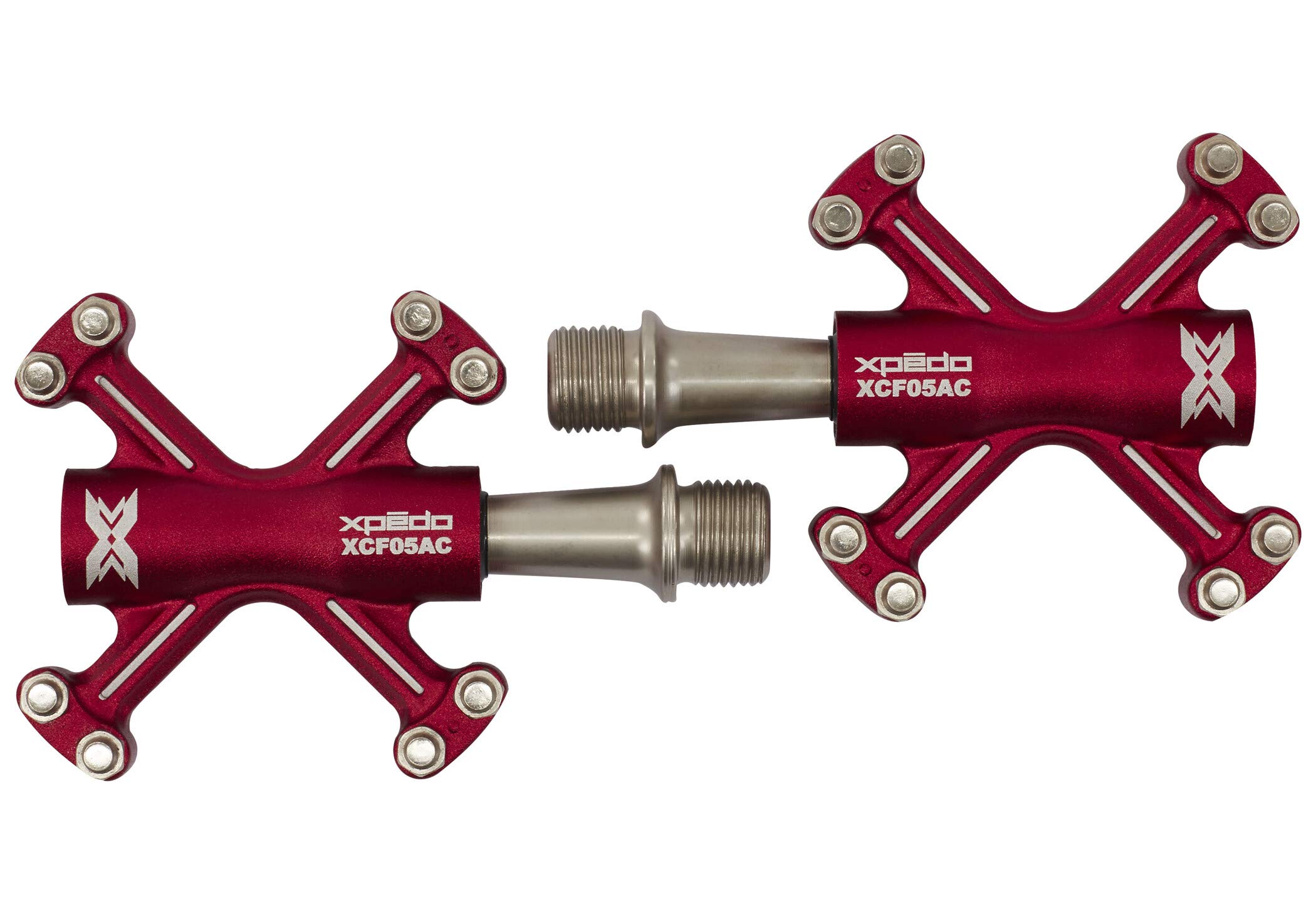 Xpedo 2184008400 Pedal, red, 20 x 8 x 4 cm.