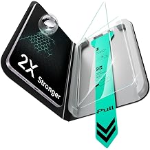 ESR 2 Pack Screen Protector for iPad mini 7th Gen A17 Pro, 2024 & 6th Gen 2021, 9H Tempered Glass Film with UltraFit Tray, Scratch-Resistant, HD Clarity, Bubble-Free
