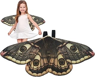 Halloween Butterfly Wings Butterfly Shawl Moth Wings Moth Cape | Butterfly Shawl Moth Wings, Halloween Butterfly Moth Wings for Kids Cosplay Halloween Party