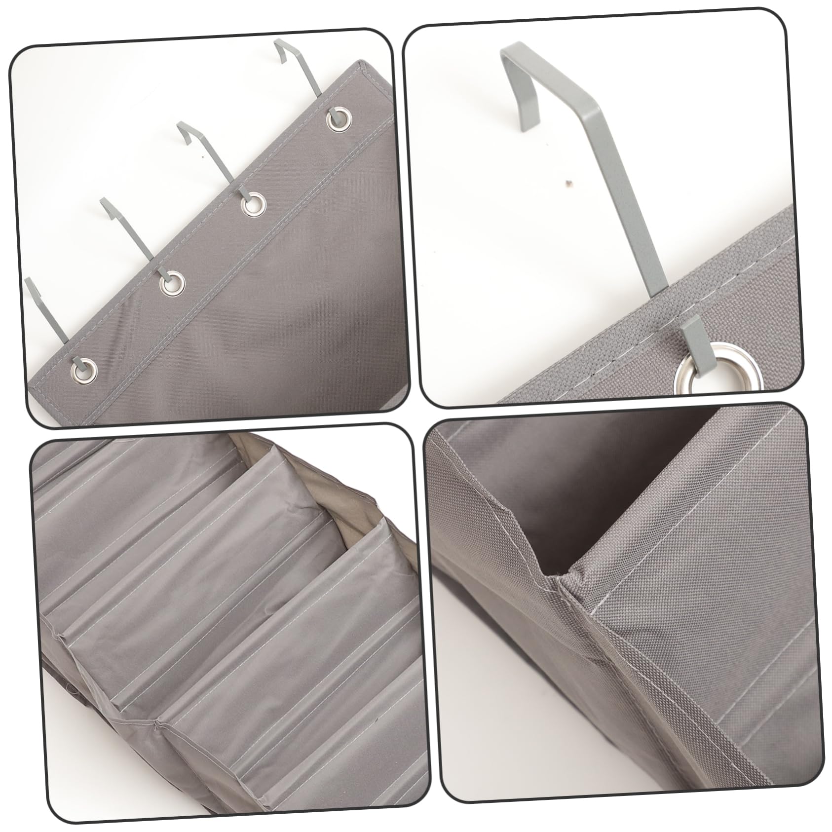 SOLUSTRE Wall Hanging Schuhorganizer zum Aufhängen an Tür 8-lagige Oxford Stoff Aufbewahrungstasche Leicht und Robust für Zuhause