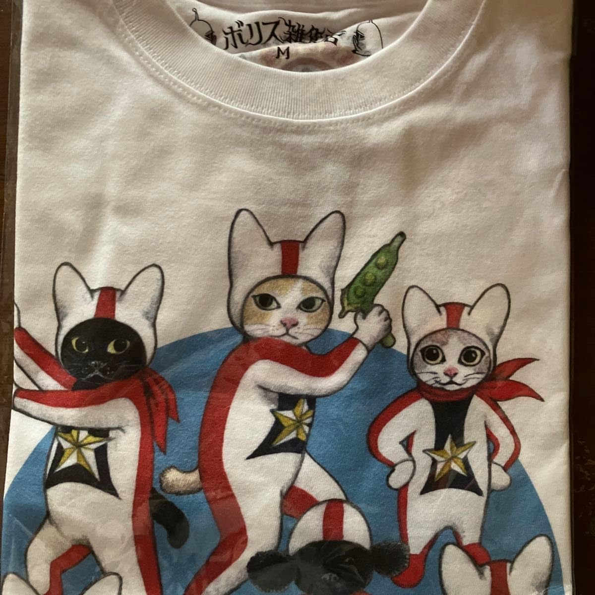 ボリス雑貨店 ヒグチユウコ 半袖スウェット オオコンニャクとガス