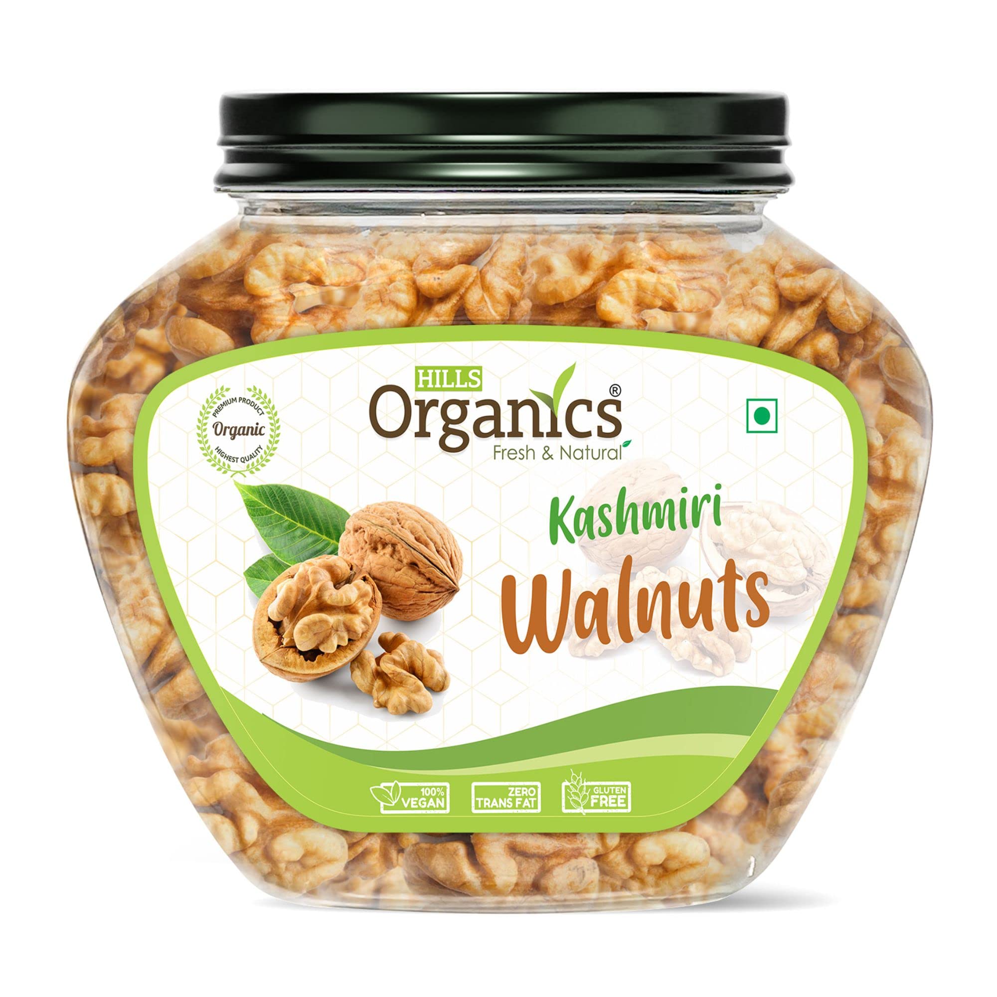 HILLS ORGANICS Kashmiri Walnut Kernels 900gm (Akhrot) 100% Fresh & Natural Without Shell Akhrot Giri | Rich in Protein & Iron | Low-Calorie Nut for Snacking & Baking | Jar Pack of 2 (B0BWMMQ5K2) Amazon Price History, Amazon Price Tracker