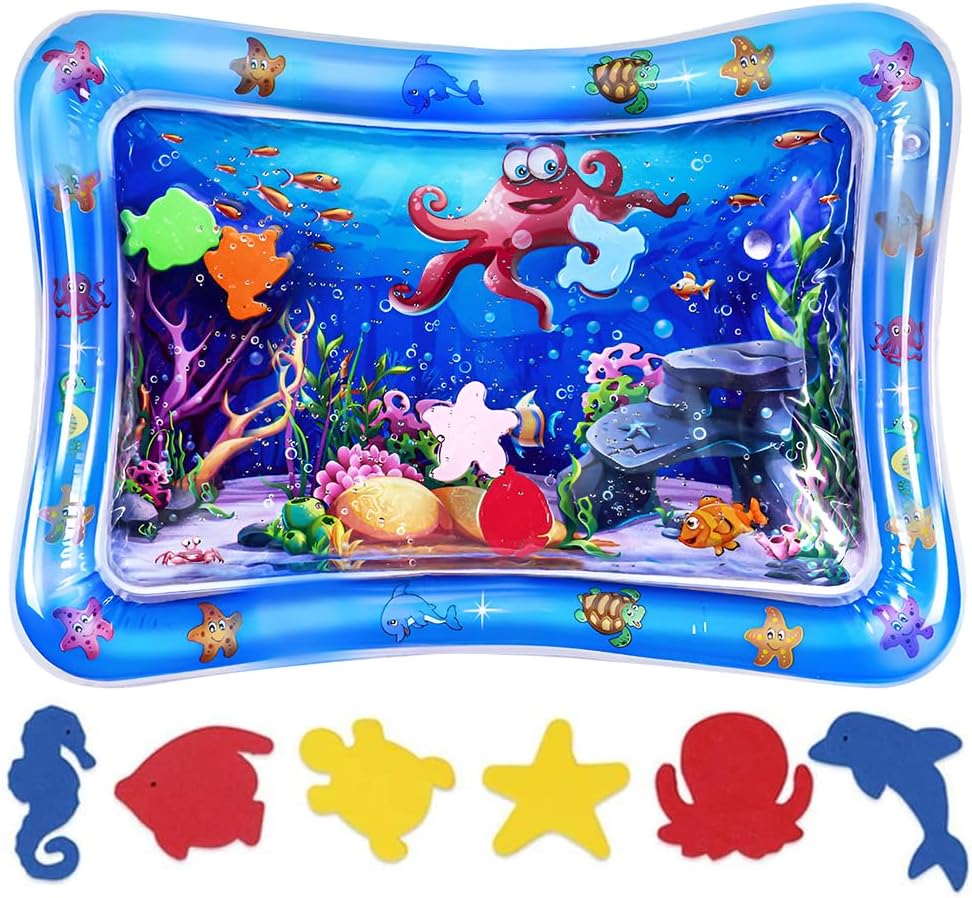 Almohadilla Agua Inflable, Cojín de Agua Inflable para bebé, Colc...